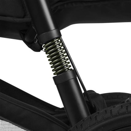 Lionelo - športni voziček AZURA črno/zelena