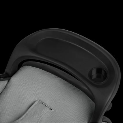 Lionelo - Športni voziček EMMA PLUS siva/črna