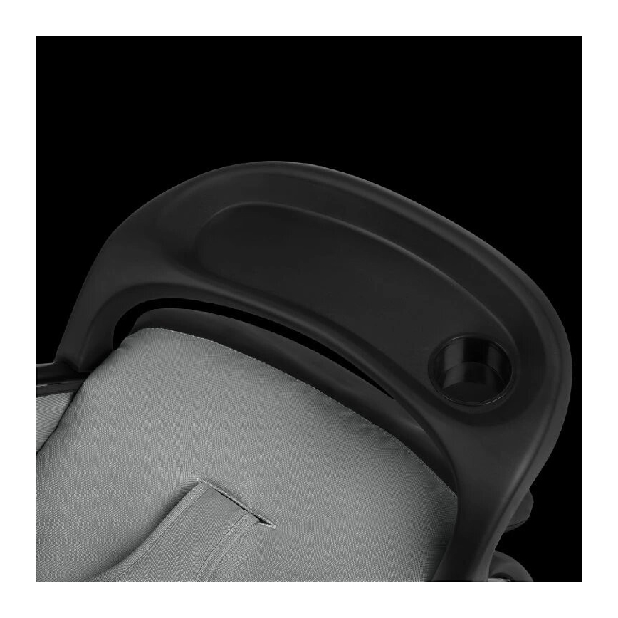 Lionelo - Športni voziček EMMA PLUS siva/črna