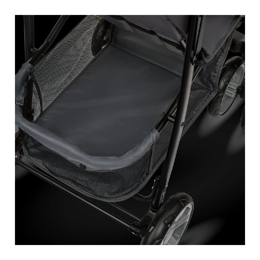 Lionelo - športni voziček EMMA PLUS siva