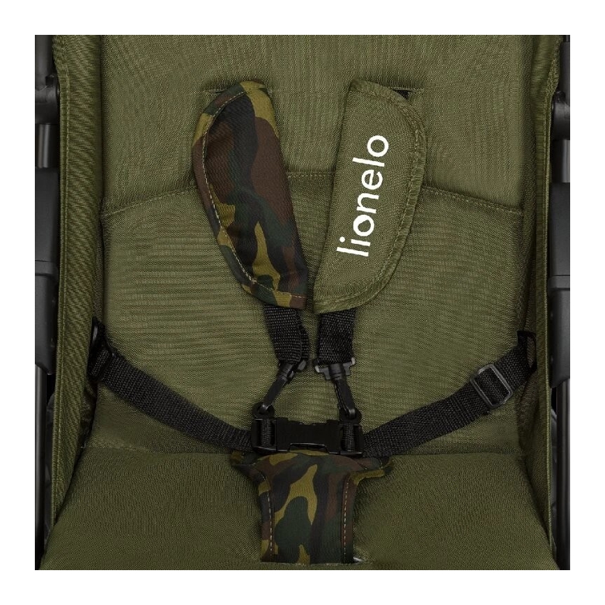 Lionelo - športni voziček EMMA PLUS, zelene barve