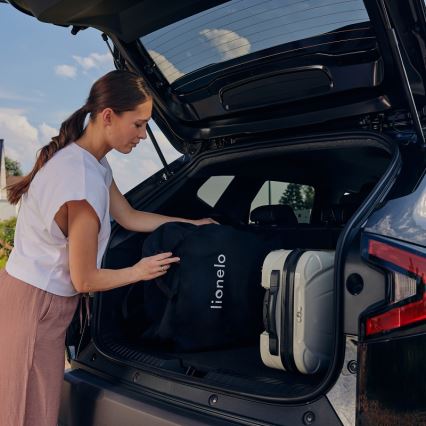 Lionelo - Športni voziček JULIE ONE Črna/Zlata