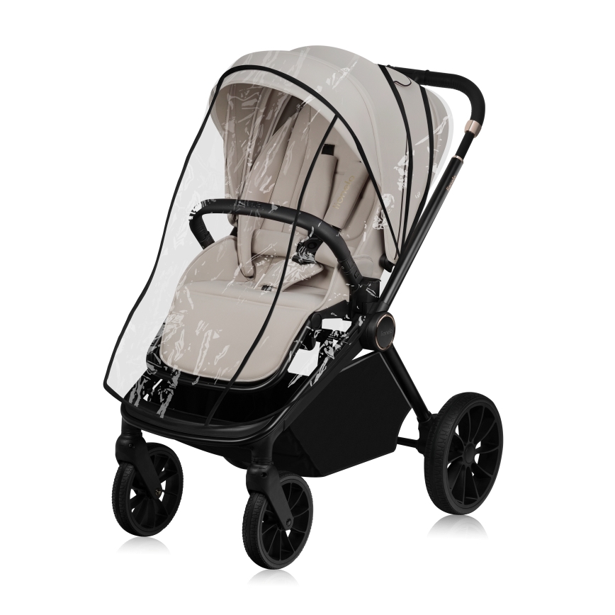 Lionelo - športni voziček MIKA PLUS (peščena Beige Sand)