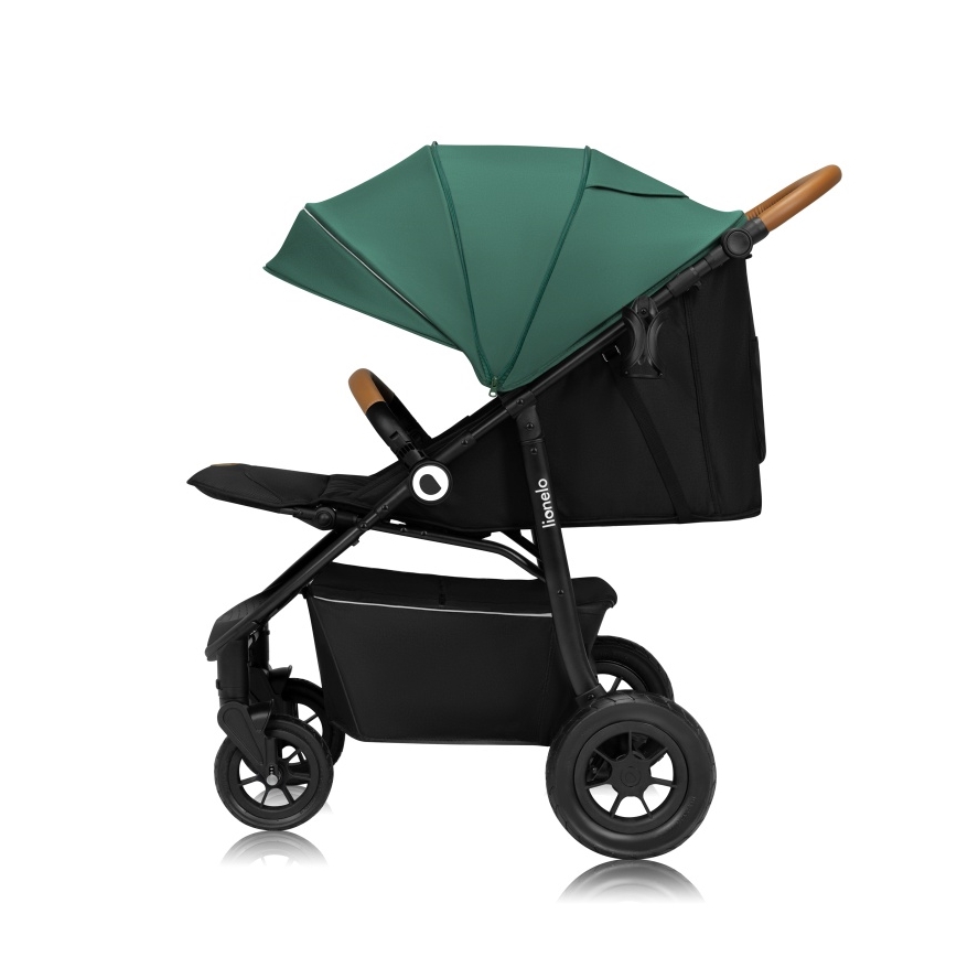 Lionelo - športni voziček NATT, smaragdno zelene barve