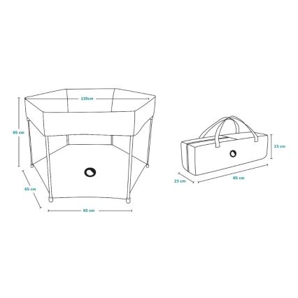Lionelo - Stajica ROEL temno modra
