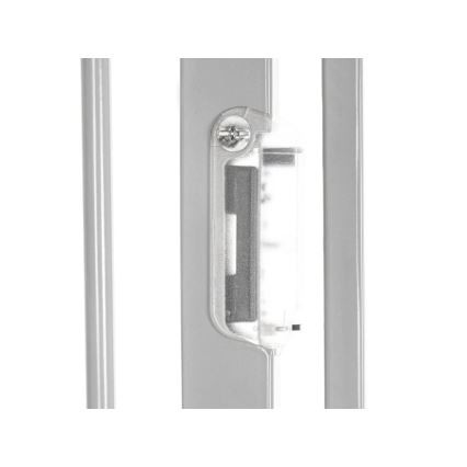 Lionelo - Varnostna ograja TRUUS SLIM LED 1xAAA siva