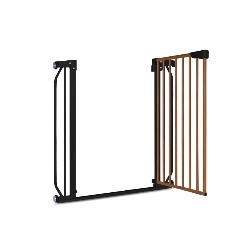 Lionelo - Varnostna ograja TRUUS SLIM črna/rjava