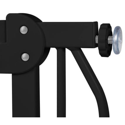 Lionelo - Varnostna ograja TRUUS SLIM črna/rjava