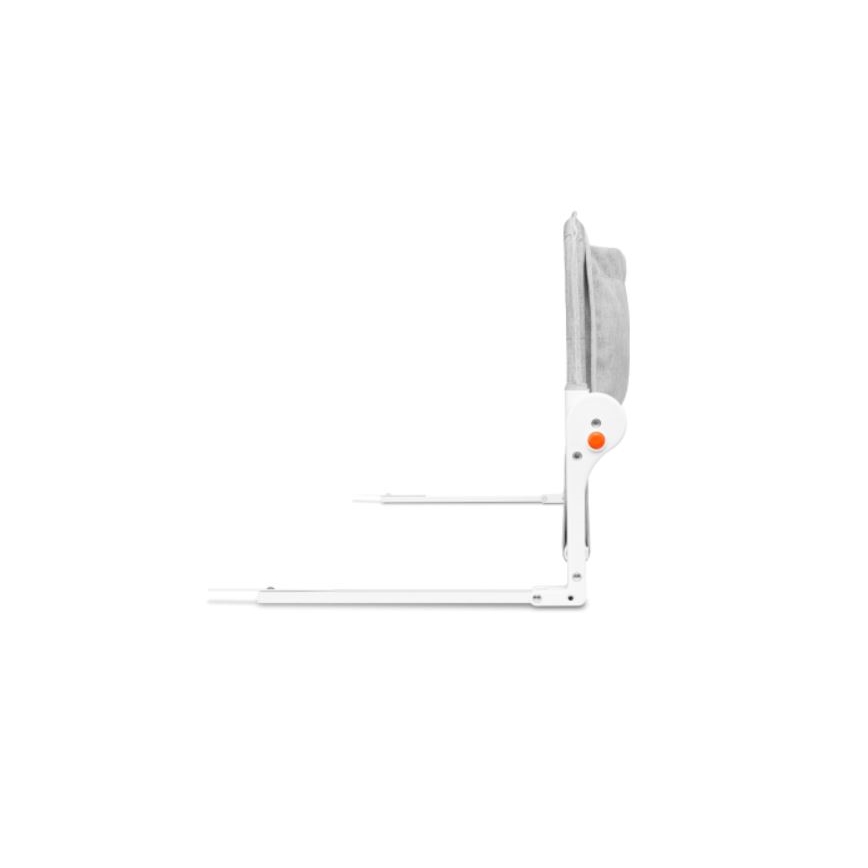 Lionelo - Varnostna ograja za posteljo EVA, siva