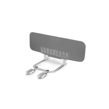 Lionelo - Varnostna ograja za posteljo LORA temno siva