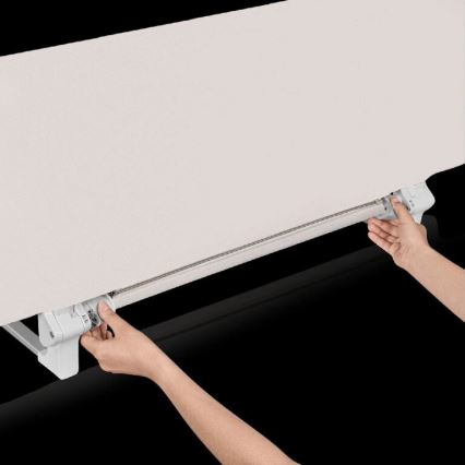 Lionelo - Varnostna ograja za posteljo LORA XL siva