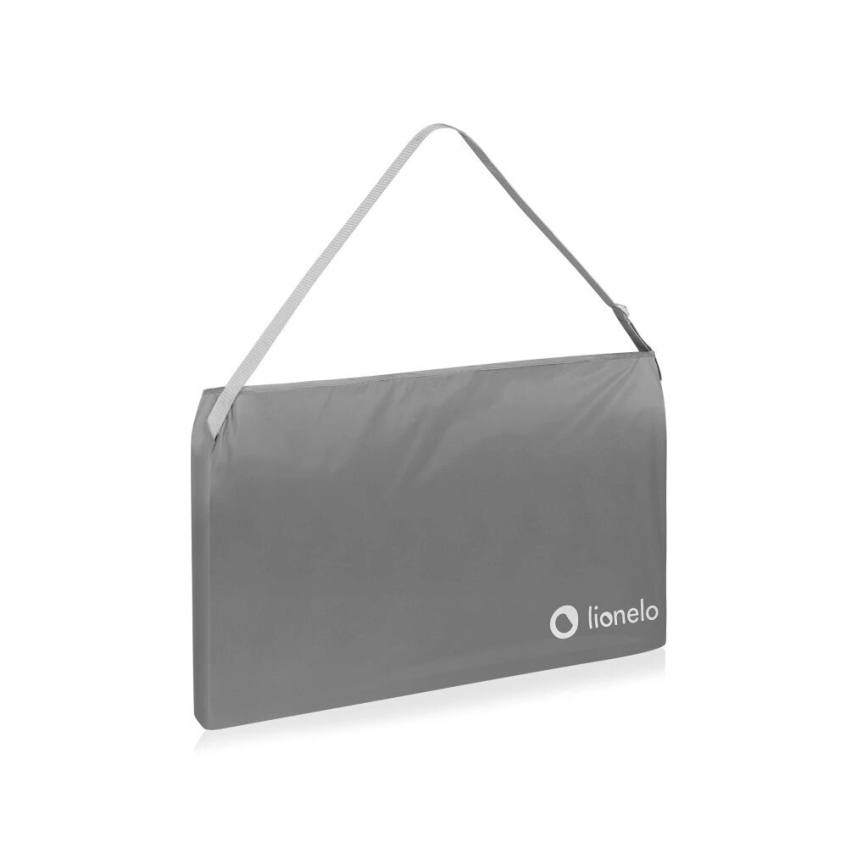 Lionelo - Varnostna ograja za posteljo LORA XL siva