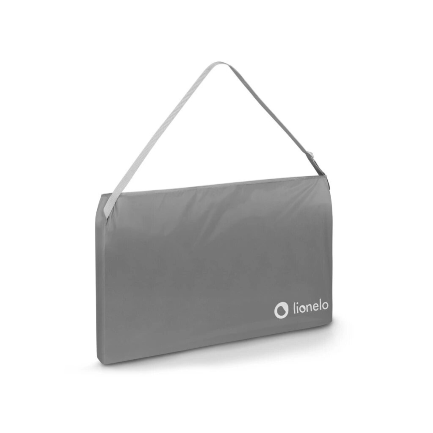 Lionelo - Varnostna ograja za posteljo LORA XL temno siva