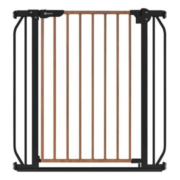 Lionelo - Varnostna pregrada TRUUS SLIM črna/rjava