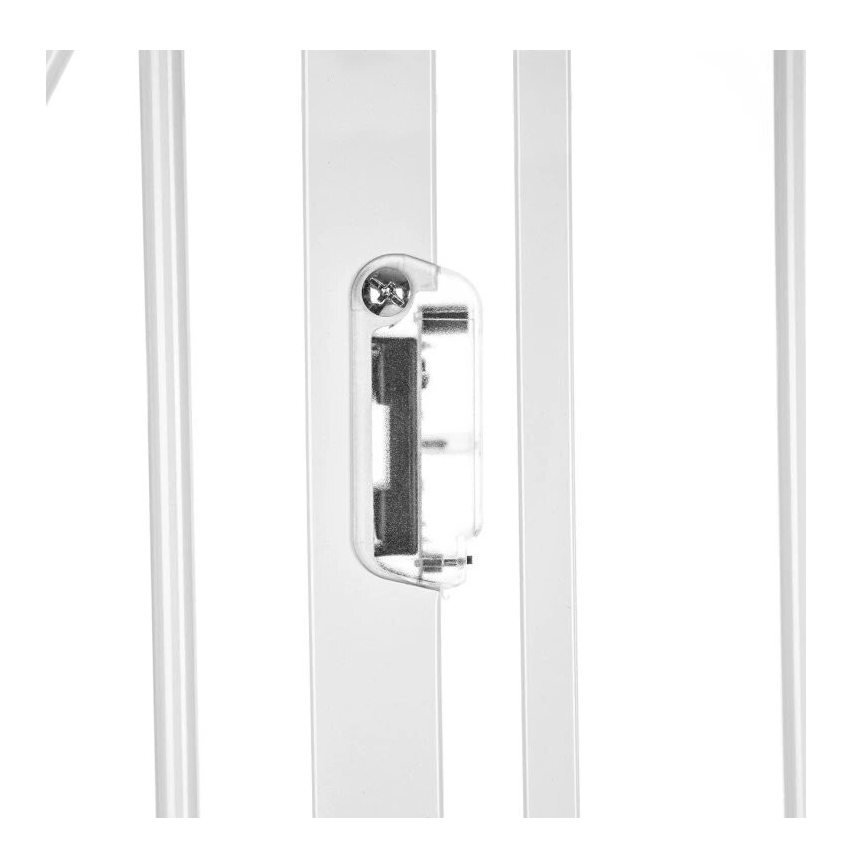 Lionelo - Varnostna pregrada TRUUS SLIM LED bela