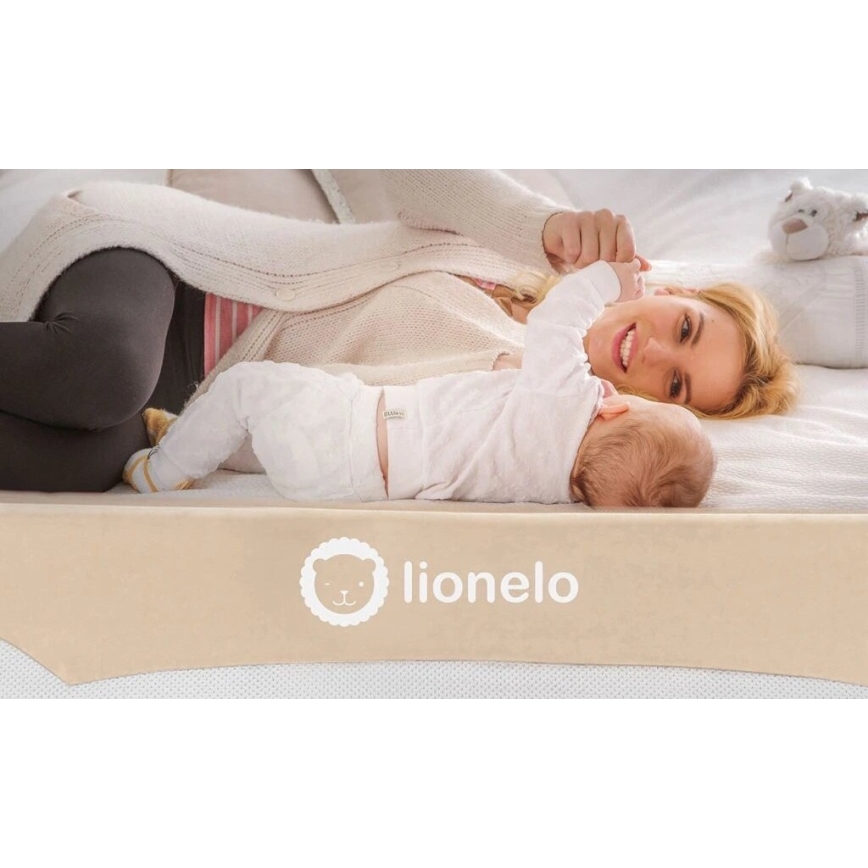 Lionelo - Varnostna pregrada za posteljo EVA bež
