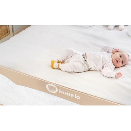 Lionelo - Varnostna pregrada za posteljo EVA bež