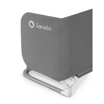 Lionelo - Varnostna pregrada za posteljo LORA temna siva