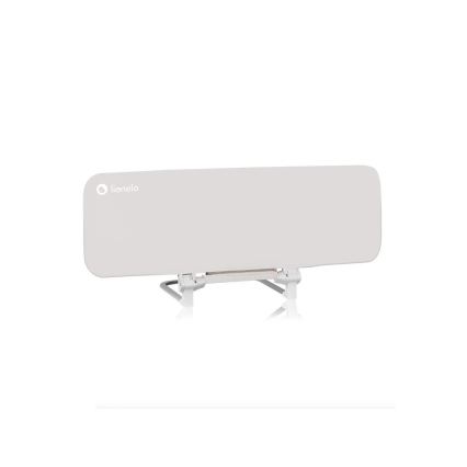 Lionelo - Varovalna ograja za posteljo LORA, siva