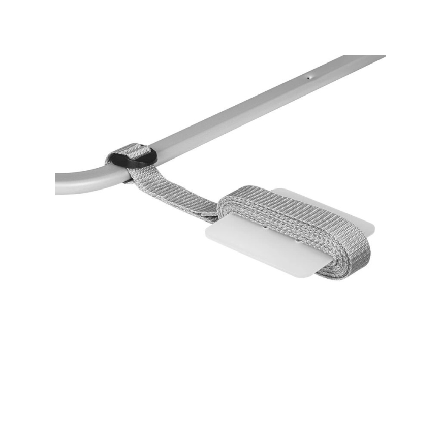 Lionelo - Varovalna ograja za posteljo LORA, siva