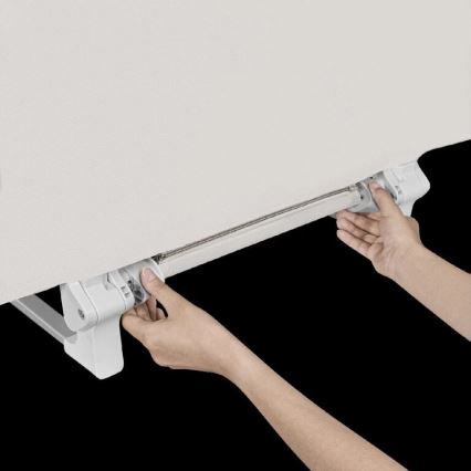 Lionelo - Varovalna ograja za posteljo LORA, siva