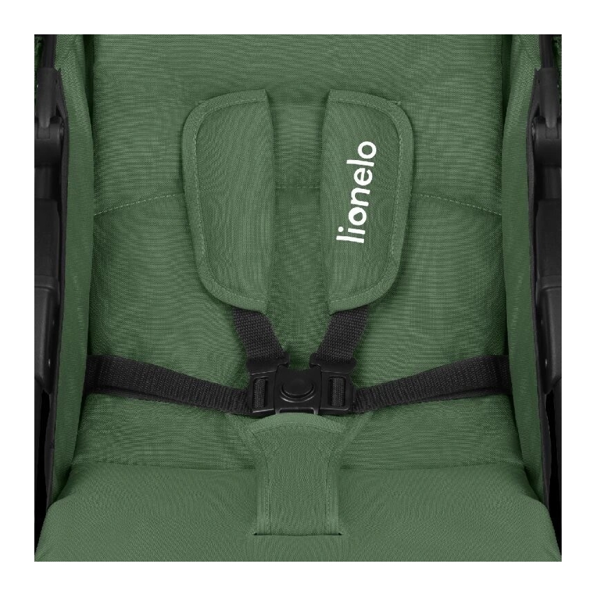 Lionelo - Voziček EMMA PLUS zelena/črna