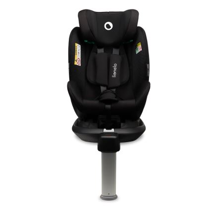 Lionelo - Vrtljiv avtosedež z bazo ANTOON PLUS i-Size 40-105 cm Black Onyx