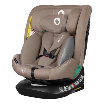 Lionelo - Vrtljiv avtosedež z bazo BASTIAAN ONE i-Size 40-150 cm Beige Sand