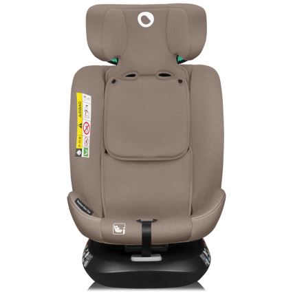 Lionelo - Vrtljiv avtosedež z bazo BASTIAAN ONE i-Size 40-150 cm Beige Sand