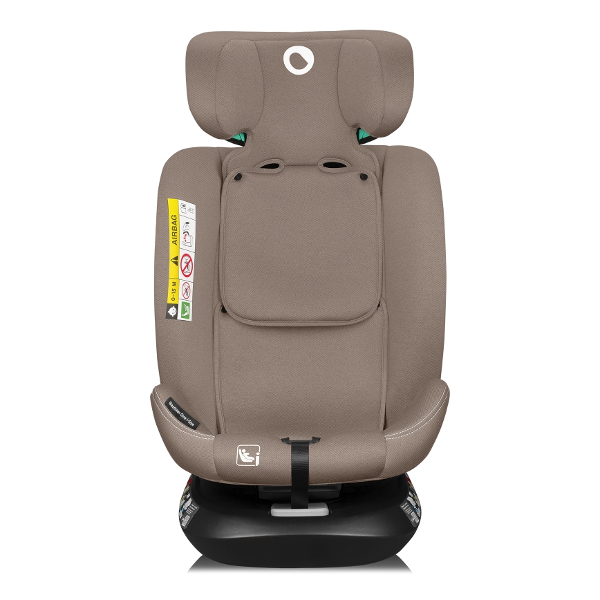 Lionelo - Vrtljiv avtosedež z bazo BASTIAAN ONE i-Size 40-150 cm Beige Sand