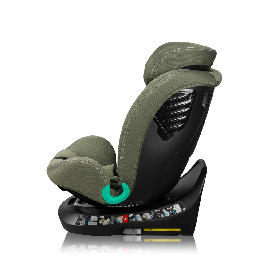 Lionelo - vrtljiv avtosedež z bazo BASTIAAN ONE i-Size 40-150 cm olivno zelena
