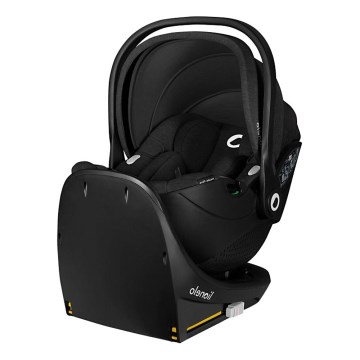 Lionelo - Vrtljiv avtosedež z bazo MOXIE SET i-Size 40-87 cm Black Carbon