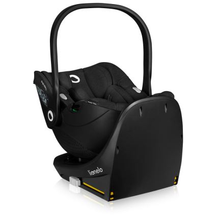 Lionelo - Vrtljiv avtosedež z bazo MOXIE SET i-Size 40-87 cm Black Carbon