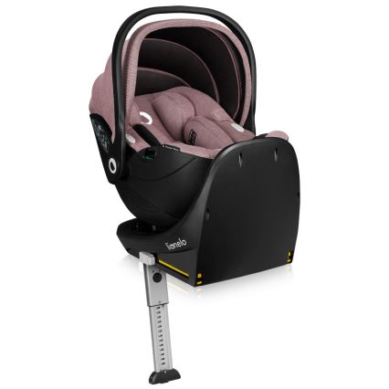 Lionelo - Vrtljiv avtosedež z bazo MOXIE SET i-Size 40-87 cm Rožnata Malva
