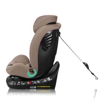 Lionelo - Vrtljiv avtosedež z bazo BASTIAAN ONE i-Size 40-150 cm Beige Sand