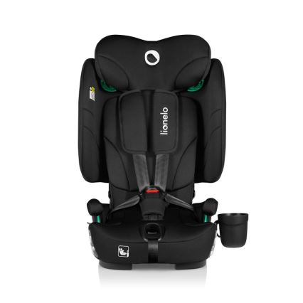 Lionelo - Zložljiv avtosedež NELLY i-Size 76-150 cm črn karbonski