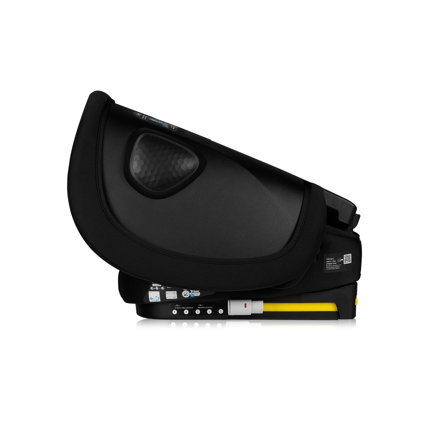 Lionelo - Zložljiv avtosedež NELLY i-Size 76-150 cm črn karbonski