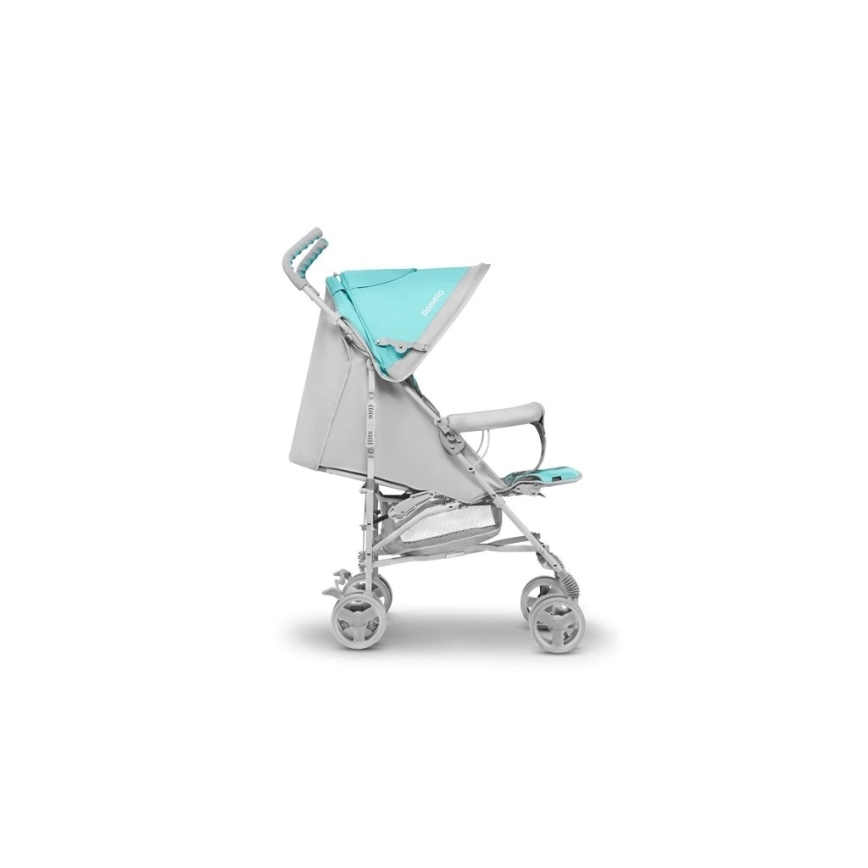 Lionelo - zložljiv otroški voziček ELIA Tropical Turquoise
