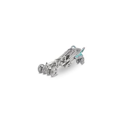 Lionelo - zložljiv otroški voziček ELIA Tropical Turquoise