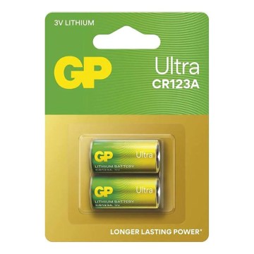 Litijeva baterija CR123A GP LITHIUM 3V/1400 mAh