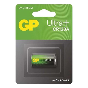 Litijeva baterija CR123A GP LITHIUM 3V/1550 mAh