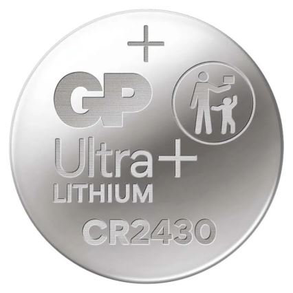 Litijeva baterija gumbasta CR2430 GP LITHIUM 3V/300 mAh