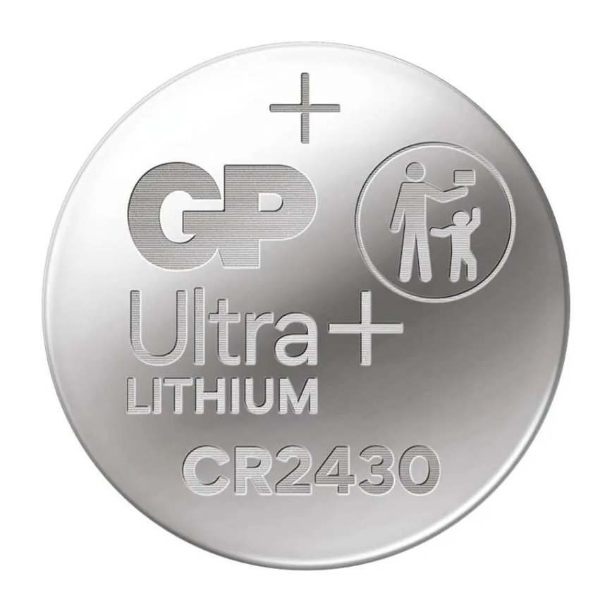 Litijeva baterija gumbasta CR2430 GP LITHIUM 3V/300 mAh