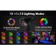 Litom - SET 2x LED RGB Solarna svetilka 2v1 LED/3,7V IP68