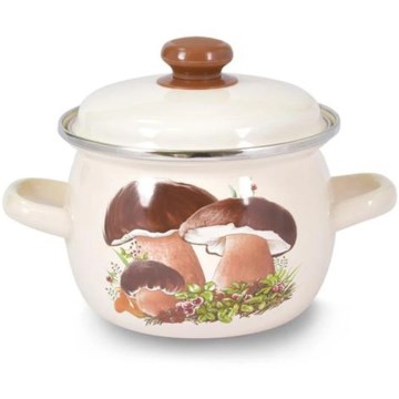 Lonec s pokrovom TORO 3,5 l, motiv gobe