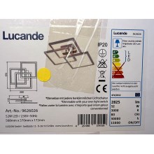 Lucande - LED Zatemnitvena stropna svetilka AVILARA LED/52W/230V