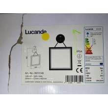 Lucande - LED Zunanja stenska svetilka s senzorjem MIRCO LED/13W/230V IP54
