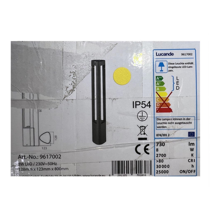Lucande - LED Zunanja svetilka NANNA LED/8W/230V IP54