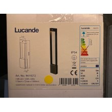 Lucande - LED Zunanja svetilka s senzorjem TEKIRO LED/14W/230V IP54