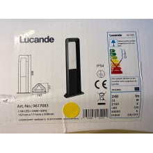 Lucande - LED Zunanja svetilka SECUNDA LED/11W/230V IP54